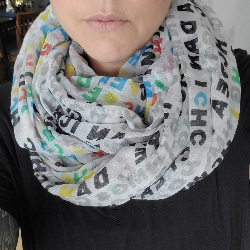 Alphabet Scarf